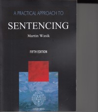Image of A Practical Approach to Sentencing