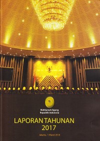 Image of Laporan Tahunan Mahkamah Agung 2017