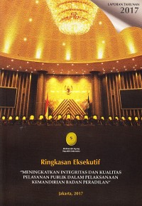 Image of Ringkasan Eksekutif Laporan Tahunan Mahkamah Agung 2017