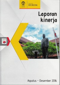 Image of Laporan Kinerja Agustus – Desember 2016
