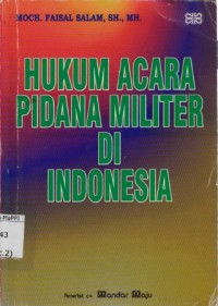 Image of Hukum Acara Pidana Militer di Indonesia