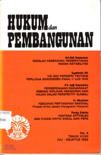 Image of Hukum dan Pembangunan