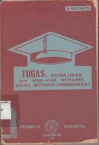 Image of Tugas, Kewajiban dan Hak-Hak Notaris (Sementara)