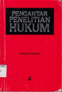 Image of Pengantar Penelitian Hukum