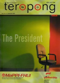 Image of Teropong : media hukum dan keadilan (Vol. II No. 12 September 2003)