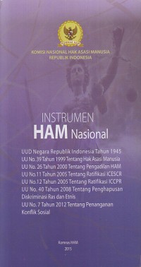 Image of Instrumen HAM nasional
