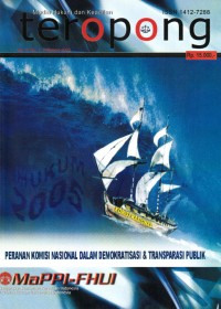 Image of Teropong : media hukum dan keadilan (Vol. IV No. Februari 2005)