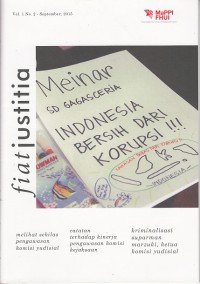 Image of Fiat justitia vol. 1 / No. 2 April 2015