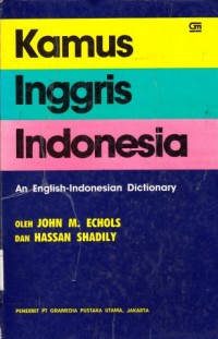 Image of Kamus Inggris-Indonesia = An English - Indonesian Dictionary