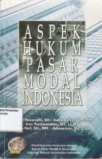 Image of Aspek Hukum Pasar Modal Indonesia