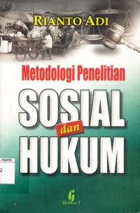 Image of Metodologi Penelitian Sosial dan Hukum
