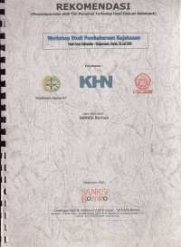 Image of Workshop studi pembaharuan Kejaksaan, Banjarmasin, Kamis, 28 Juli 2005 : laporan narasi