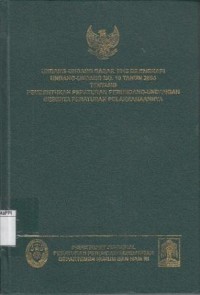 Image of Undang-undang dasar 1945 dilengkapi undang-undang no. 10 tahun 2004 tentang pembentukan peraturan perundang-undangan beserta peraturan pelaksanaannya
