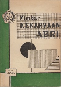 Image of Mimbar Kekaryaan ABRI No. 38 Februari 1974 Tahun ke IV