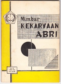 Image of Mimbar Kekaryaan ABRI No. 41 Mei 1997
