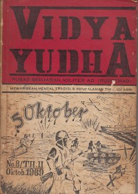 Image of Vidya Yudha: Pusat Sejarah Militer AD (PUSSEMAD) No. 8 Oktober 1969