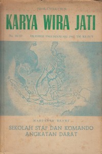 Image of Karya Wira Jati No. 16-17 Oktober 1945-Januari 1965