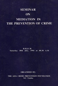 Image of Seminar on Mediation in the Prevention of Crime