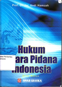 Image of Hukum Acara Pidana Indonesia