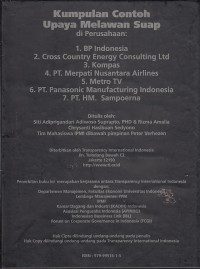 Image of Kumpulan contoh upaya melawan suap