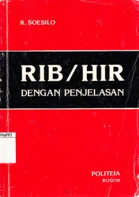 Image of RIB/HIR dengan penjelasan