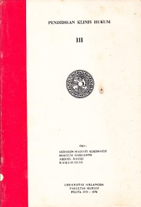 Image of Pendidikan Klinis Hukum III