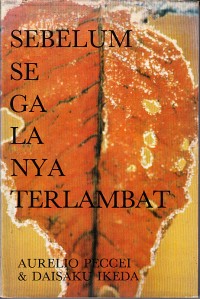 Image of Sebelum Segalanya Terlambat