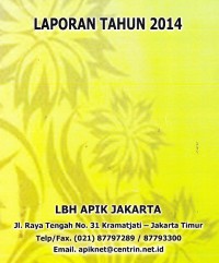 Image of Laporan Tahunan LBH APIK Jakarta 2014