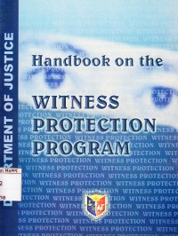 Image of Handbook on The Witness Protection Program