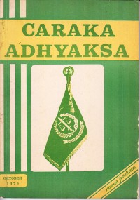 Image of Caraka Adhyaksa: Majalah Bulanan Kejaksaan Republik Indonesia