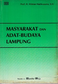 Image of Masyarakat dan Adat-Budaya Lampung