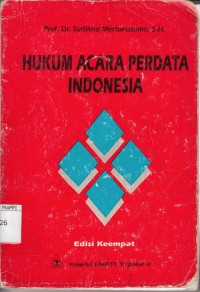 Image of Hukum Acara Perdata Indonesia