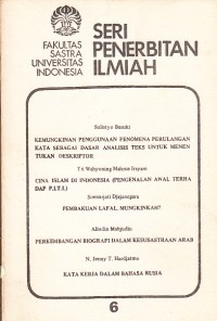 Image of Seri Penerbitan Ilmiah 6