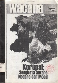 Image of Korupsi; Sengketa antara Negara dan Modal