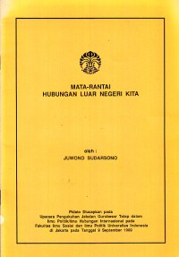 Image of Mata Rantai Hubungan Luar Negeri Kita