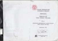 Image of Rangkuman Surat Keputusan Mahkamah Agung Republik Indonesia (SKMA-RI) Dari Tahun 1951 s.d. 1994