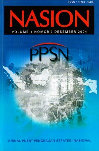 Image of Nasion Volume 1 Nomor 2 Desember 2004