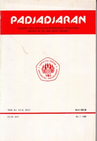 Image of Padjadjaran: Majalah Ilmu Hukum dan Pengetahuan Masyarakat Jilid XXII No. 1 1995