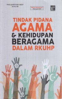 Image of Tindak pidana agama dan kehidupan beragama dalam RKUHP
