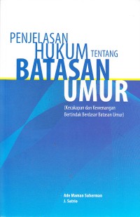 Image of Penjelasan Hukum tentang Batasan Umur