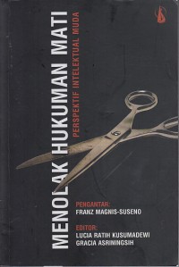 Image of Menolak hukuman mati: perspektif intelektual muda