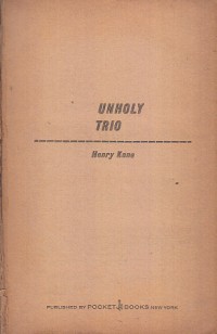 Image of Unholy trio