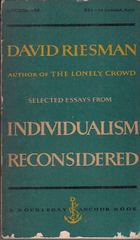 Image of Individualism reconsidered
