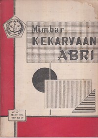 Image of Mimbar Kekaryaan ABRI No. 39 Maret 1974 Tahun ke IV