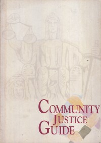 Image of Community justice guide