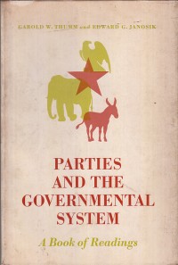 Image of Parties and the governmental system: a books of readings