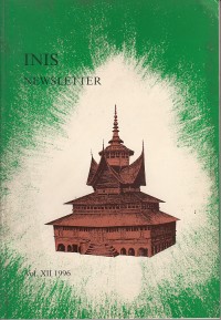 Image of INIS NEWSLETTER Vol. XII 1996