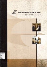 Image of Judicial Commission of NSW : 2001-2002 Annual Report