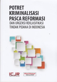 Image of Potret kriminalisasi pasca reformasi dan urgensi reklasifikasi tindak pidana di indonesia