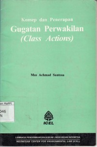 Image of Konsep dan Penerapan Gugatan Perwakilan (Class Actions)